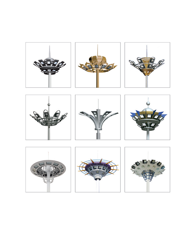 Ggd-007/ggd-008/ggd-009/ggd-010/ggd-011/ggd-012/ggd-013/ggd-014/ggd-015 Vysoká pólová pouličná lampa