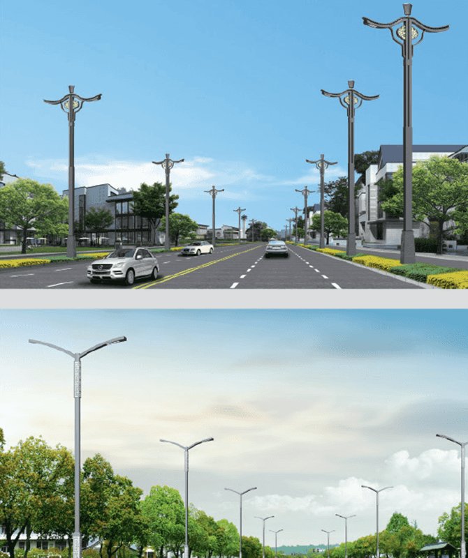 DL-LED-014/DL-LED-015 Vysoko výkonné pouličné svetlá