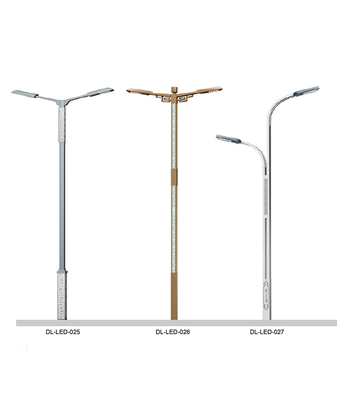 DL-LED-025/DL-LED-026/DL-LED-027 Vysoko výkonné pouličné svetlá