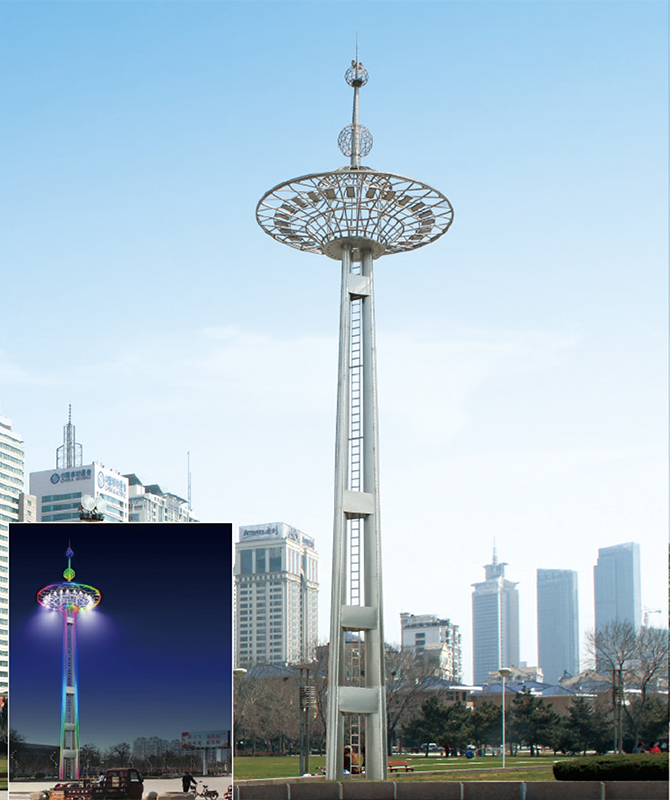 LD-GG-0005 Vysoká pólová pouličná lampa