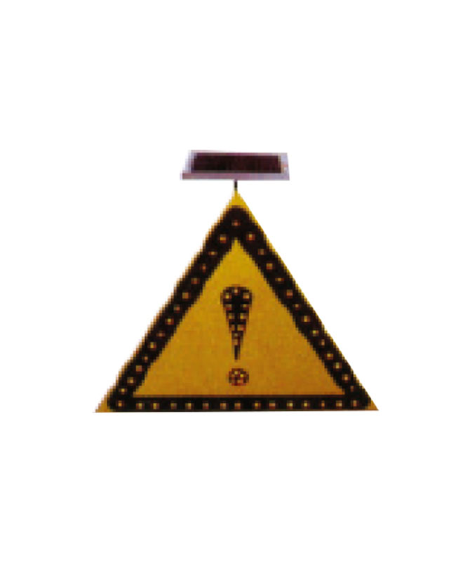 SY-6C Solárne žlté blikajúce signálne svetlo