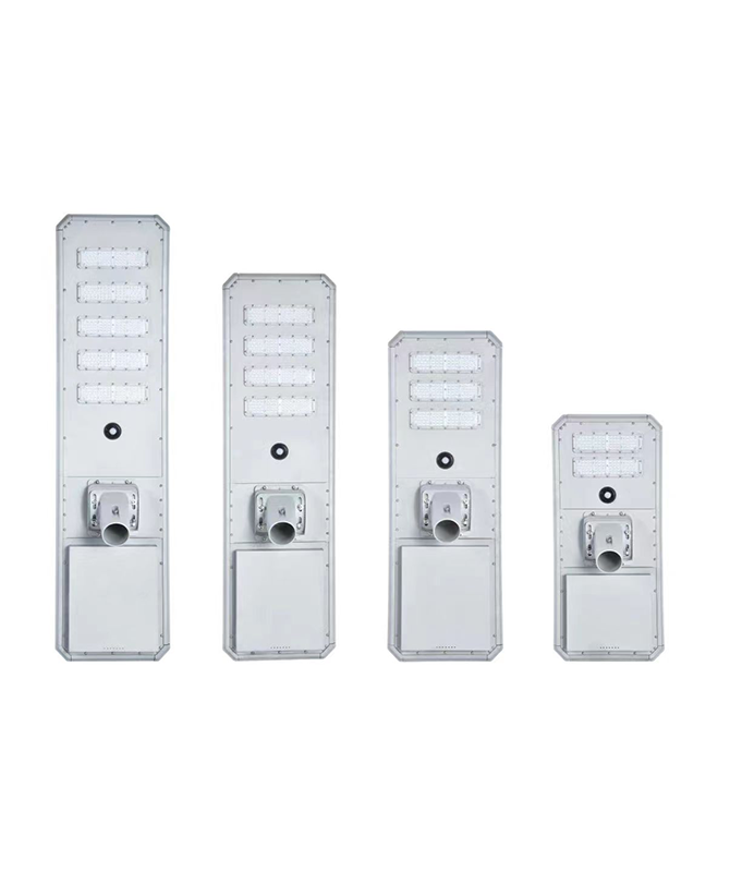 Slnečné integrované svietidlá Integrované solárne pouličné svetlo